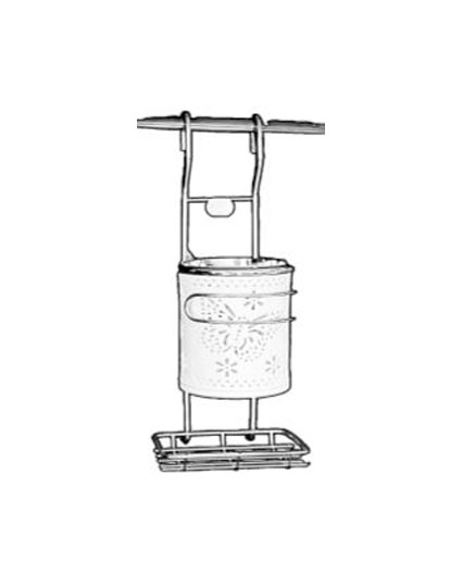 جاقاشقی آویز اسکاج دار مدل پروانه